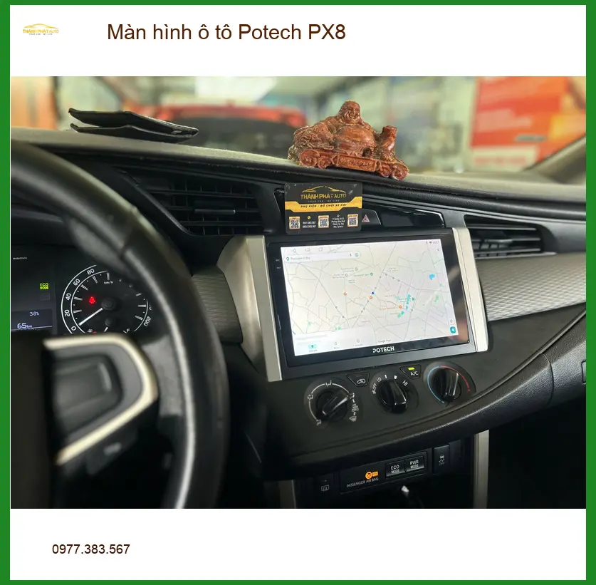 Cô Diệu lắp Màn hình ô tô Potech PX8 tại Quận 3 cho Hyundai Accent ảnh thực tế 2