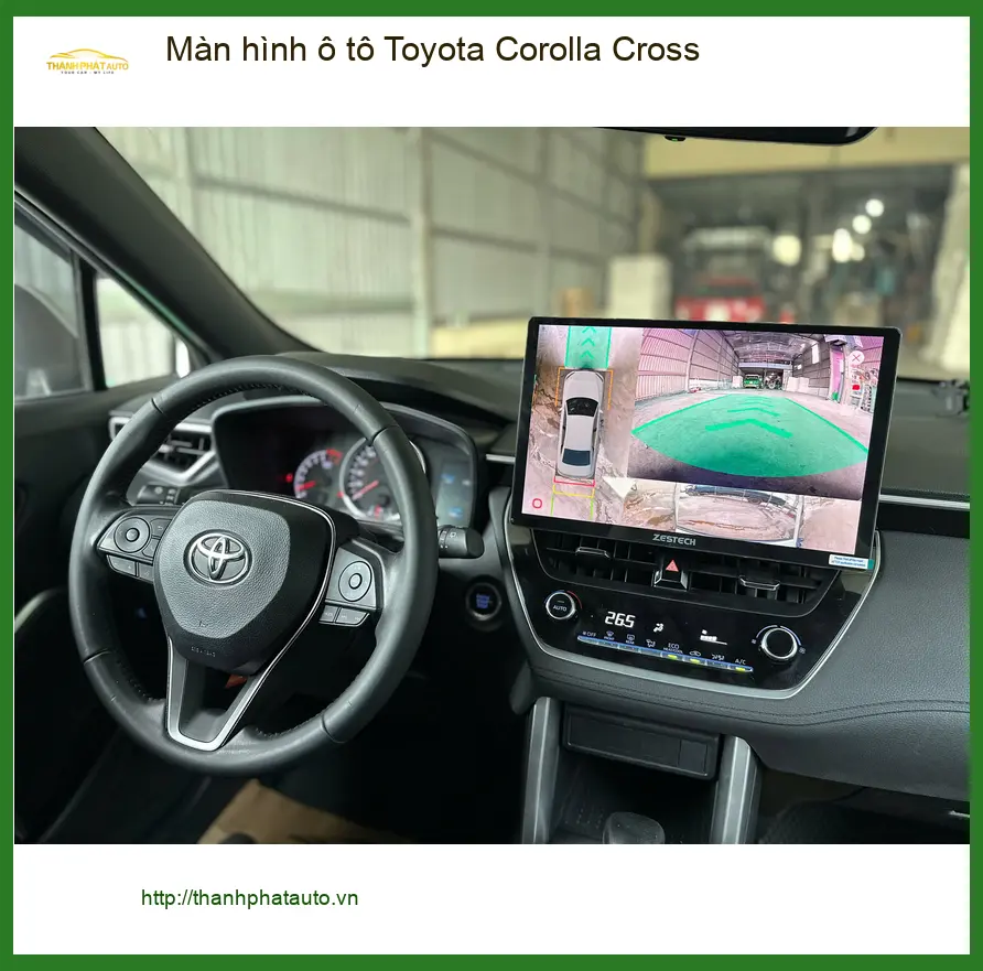 Anh Phi Long lắp màn hình ô tô Toyota Corolla Cross Quận Bình Thạnh