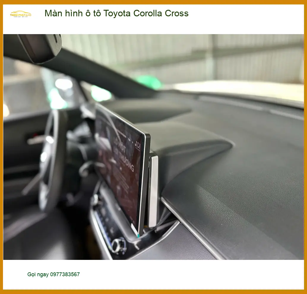 Anh Quang lắp màn hình ô tô Toyota Corolla Cross tại Quận 12 để nâng tầm trải nghiệm lái xe