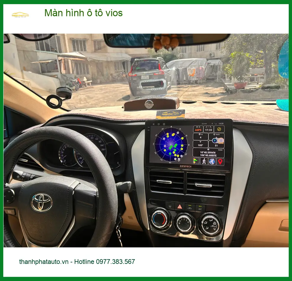 Anh Khang lắp màn hình ô tô Vios tại Thủ Đức để nâng tầm giải trí ảnh thực tế 2