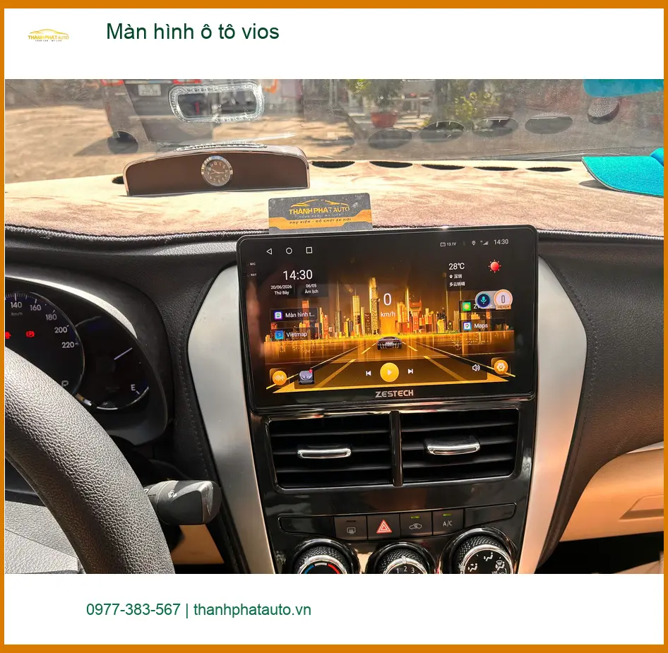 Anh Khang lắp màn hình ô tô Vios tại Thủ Đức để nâng tầm giải trí ảnh thực tế 4