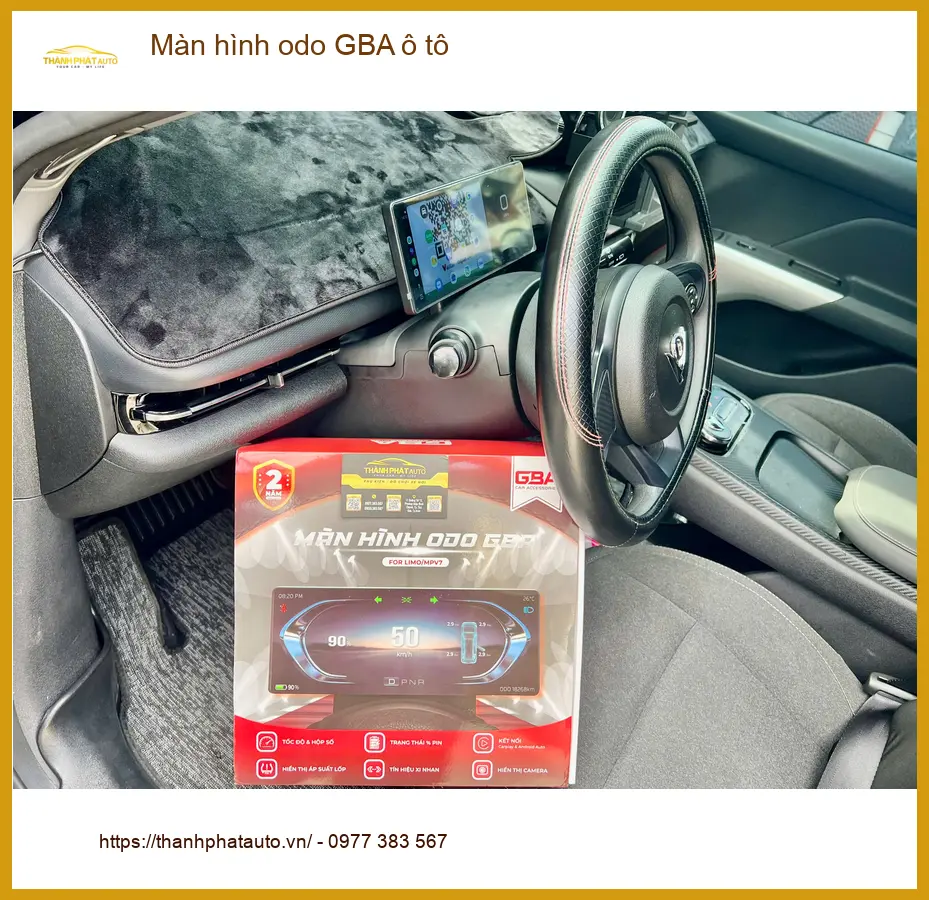 Anh Bách lắp màn hình ODO GBA ô tô cho Mazda 3 tại Hóc Môn tiện lợi ảnh thực tế 5