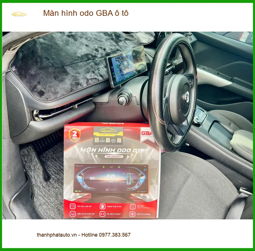 Anh Khang lắp Màn hình odo GBA ô tô Hyundai Accent tại Quận Cần Giờ vì màn hình cũ lỗi ảnh thực tế 5