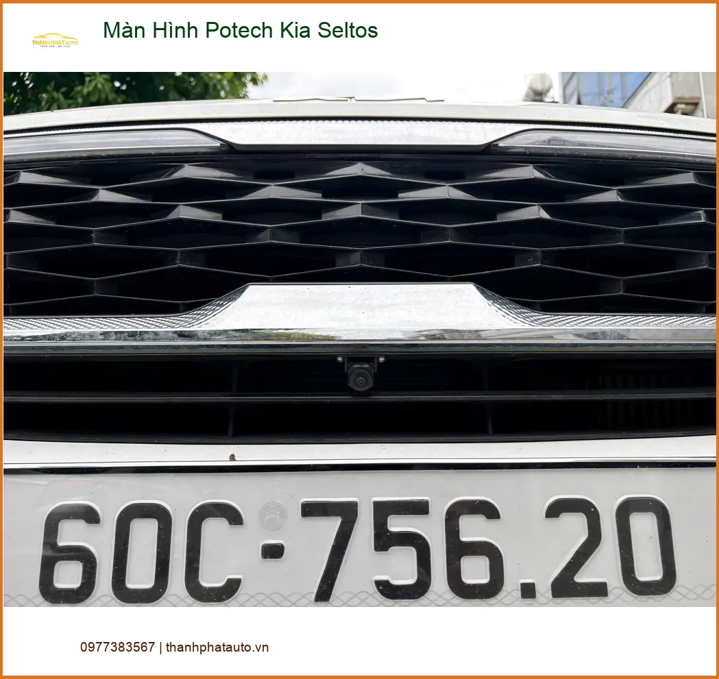 Chị Thảo lắp Màn Hình Potech Kia Seltos tại Quận 6 để nâng cấp tiện ích giải trí