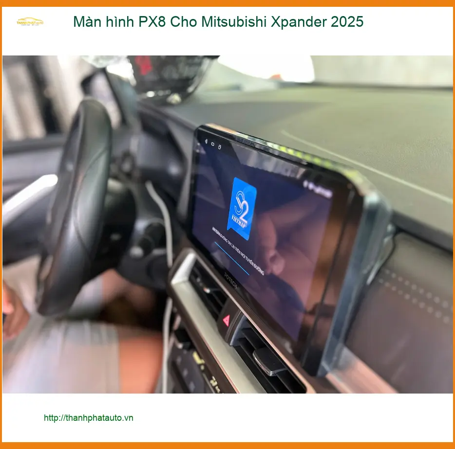 Anh Khang lắp Màn hình PX8 cho Xpander 2025 tại Quận 3 ảnh thực tế 3