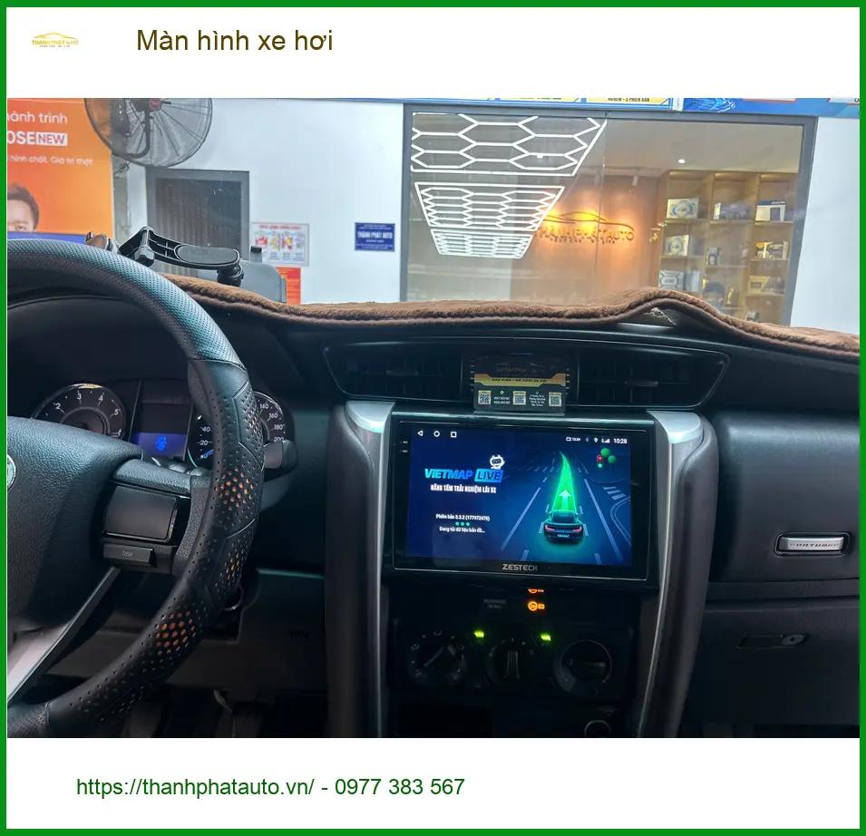 Anh Minh lắp màn hình xe hơi cho Honda CRV tại Quận 3 để nâng tầm trải nghiệm lái xe ảnh thực tế 2