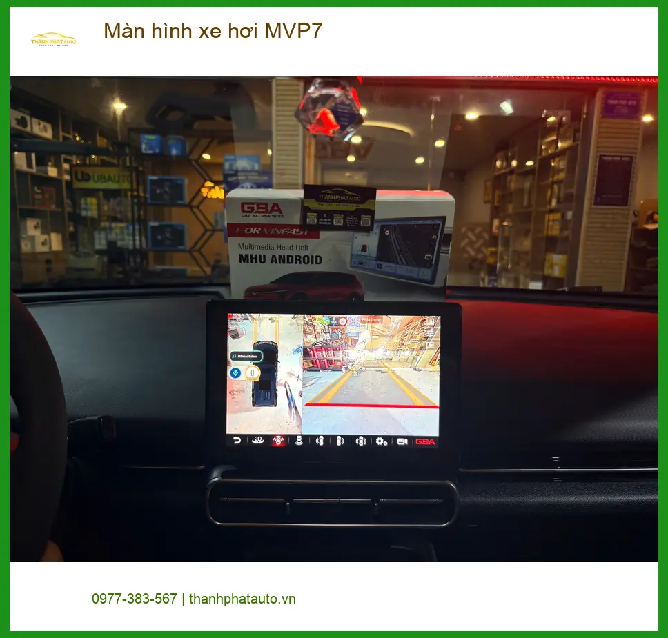 Chị Thư gắn màn hình xe hơi MVP7 cho Kia Cerato ở Quận Thủ Đức chính hãng ảnh thực tế 5