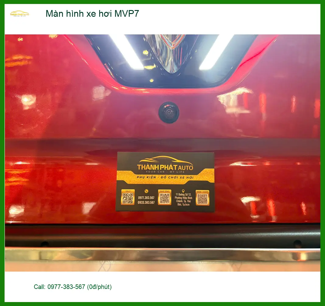 Anh Long lắp màn hình xe hơi MVP7 cho Kia K3 tại Quận 1 vì màn zin đã lỗi thời