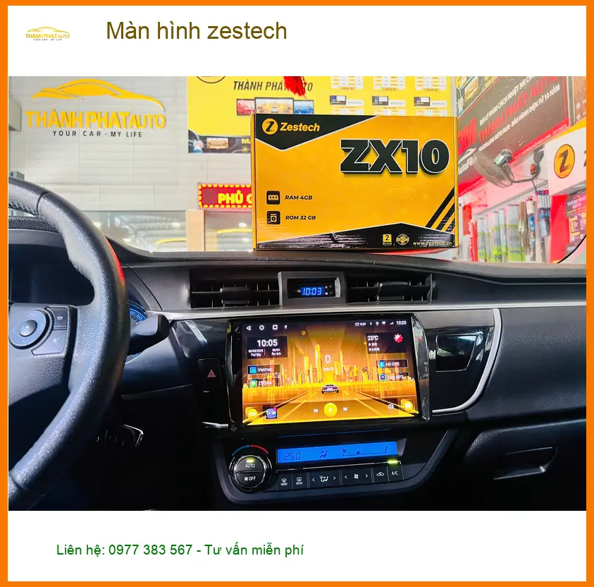 Chú Thành lắp màn hình Zestech cho Hyundai Creta tại Quận 6 để nâng cấp trải nghiệm lái ảnh thực tế 3