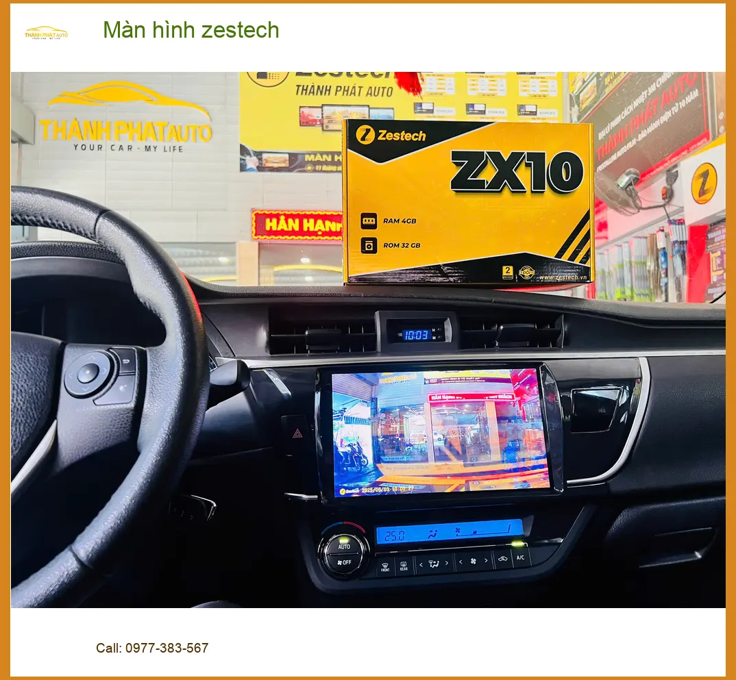 Chú Thành lắp màn hình Zestech cho Hyundai Creta tại Quận 6 để nâng cấp trải nghiệm lái ảnh thực tế 4