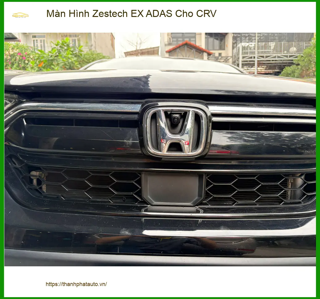Anh Khải nâng cấp Màn Hình Zestech EX ADAS cho CRV Quận Tân Phú để lái xe an toàn hơn ảnh thực tế 2