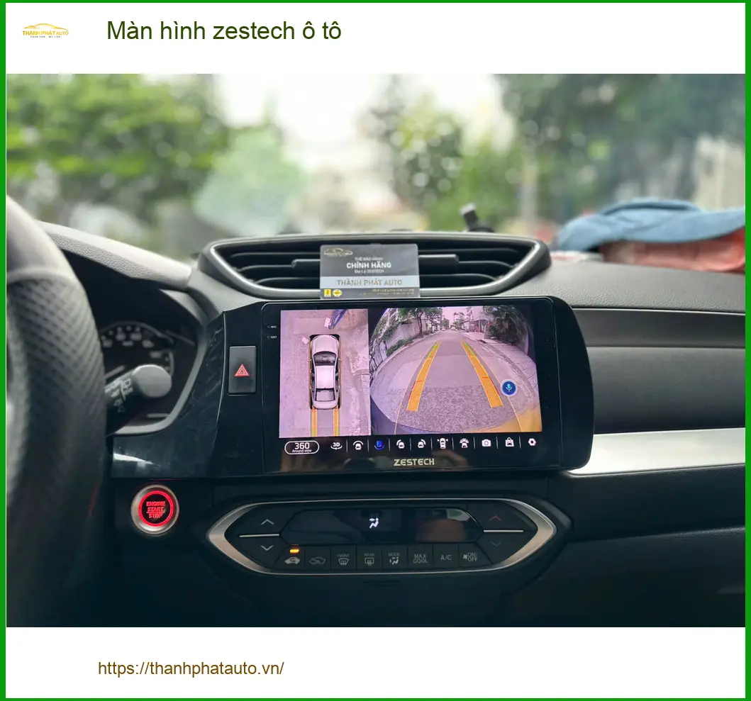 Anh Kiên lắp màn hình Zestech ô tô cho Hyundai Creta tại Quận 10 vì muốn trải nghiệm công nghệ mới ảnh thực tế 3