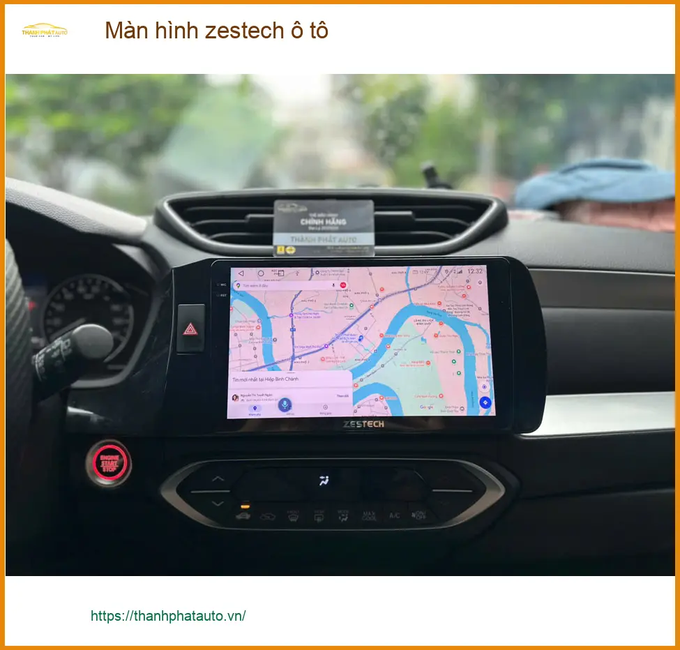 Anh Kiên lắp màn hình Zestech ô tô cho Hyundai Creta tại Quận 10 vì muốn trải nghiệm công nghệ mới ảnh thực tế 4