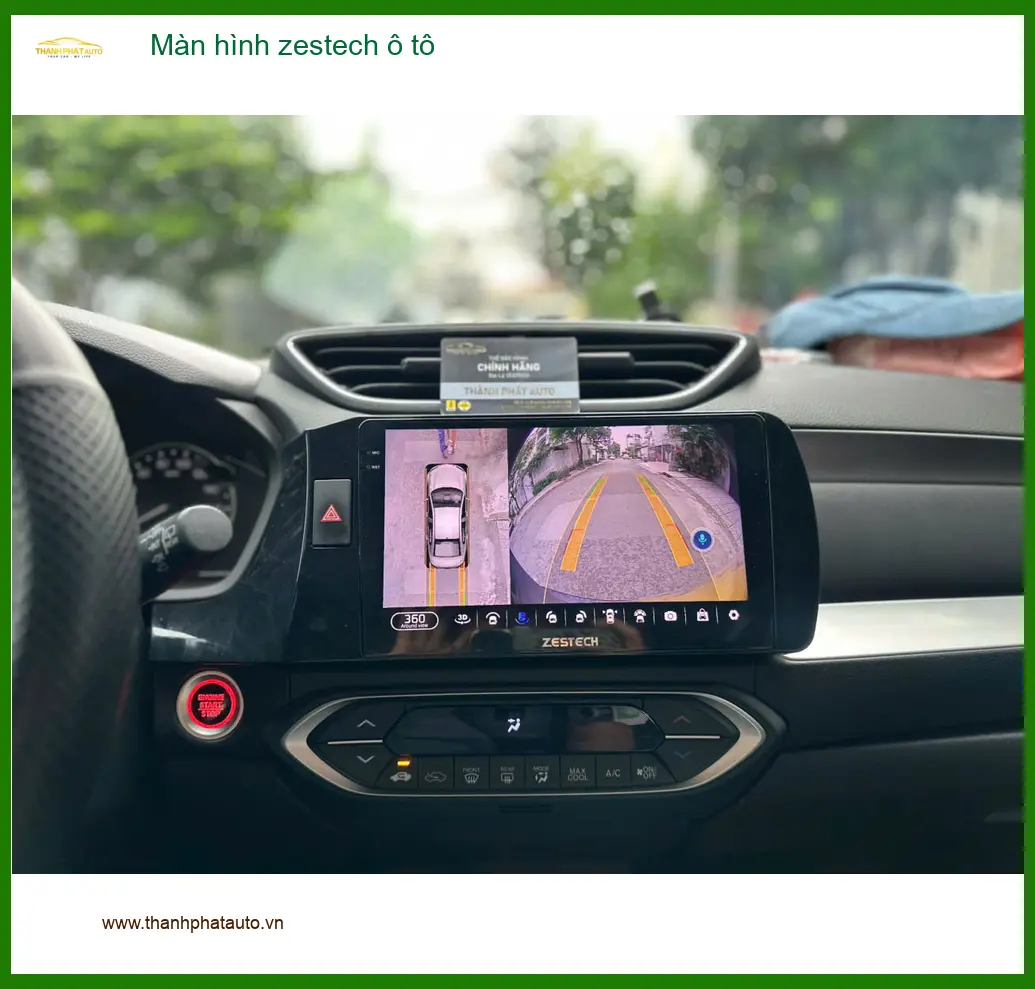 Chú Duy lắp màn hình Zestech ô tô cho Ford Everest tại Quận 12 ảnh thực tế 4