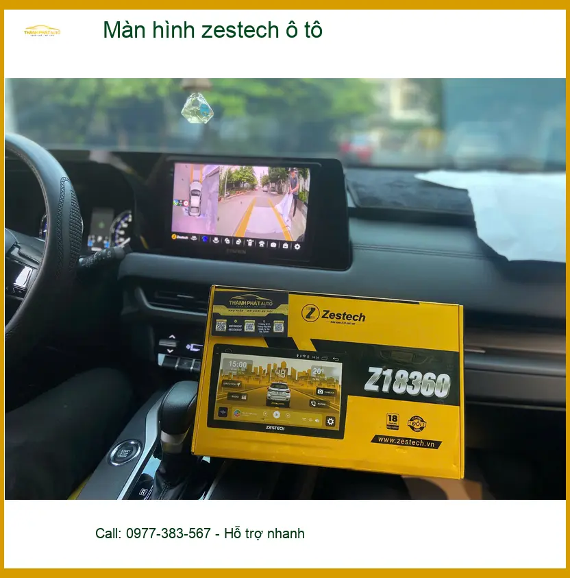 Anh Kiên nâng cấp màn hình Zestech ô tô cho Hyundai Accent tại Hóc Môn