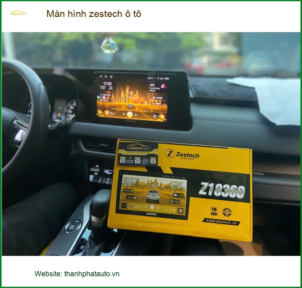 Chú Phi lắp Màn hình Zestech ô tô cho Hyundai Creta tại Củ Chi để lái xe an toàn