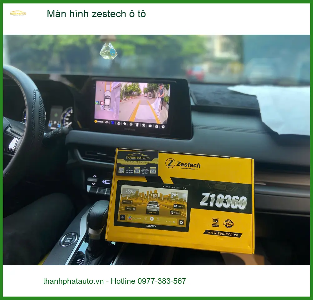 Chú Phi lắp Màn hình Zestech ô tô cho Hyundai Creta tại Củ Chi để lái xe an toàn ảnh thực tế 2