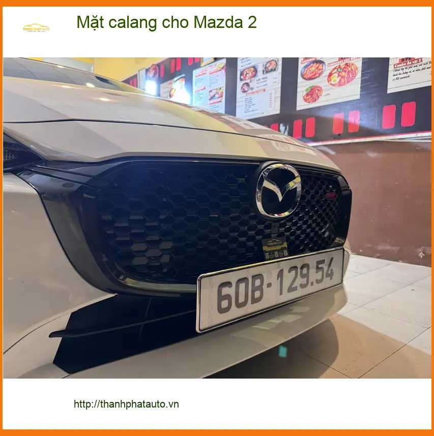 Anh Khải độ mặt calang cho Mazda 2 tại Quận 5 để xe có diện mạo mới ảnh thực tế 2