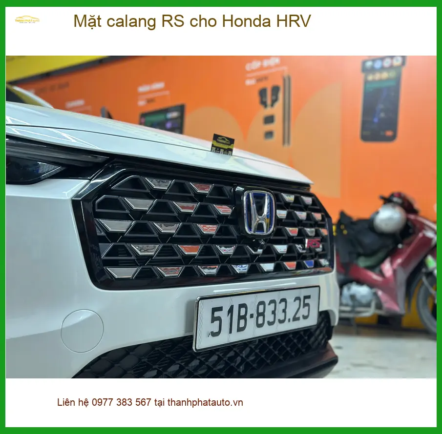 Chị Mai Khanh độ mặt calang RS cho Honda HRV vì muốn nâng tầm phong cách tại Quận 5 ảnh thực tế 2