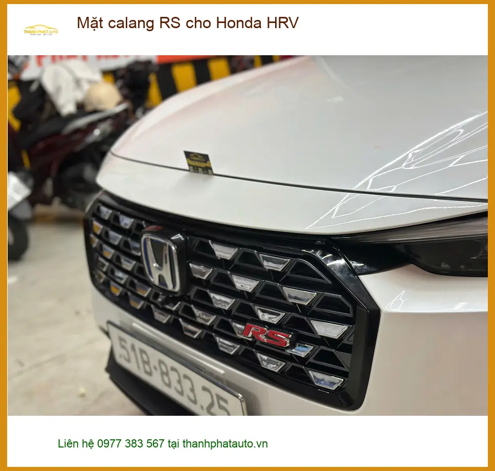 Anh Dũng độ Mặt calang RS cho Honda HRV tại Hóc Môn để xe thêm cá tính