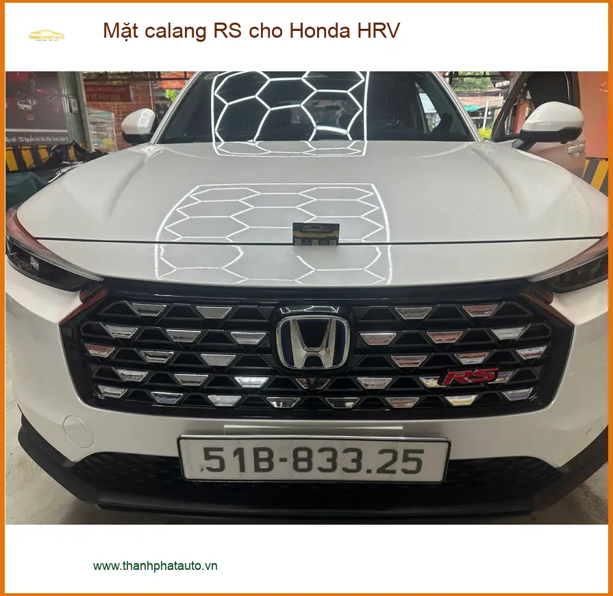 Anh Tùng độ Mặt calang RS cho Honda HRV tại Quận Tân Phú để xe trông thể thao hơn
