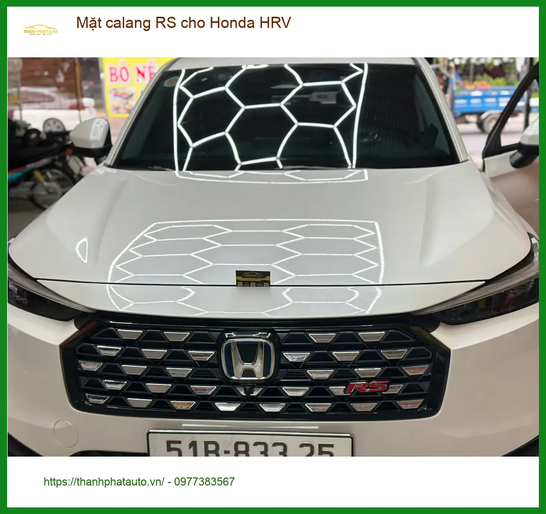 Anh Dũng độ Mặt calang RS cho Honda HRV tại Hóc Môn để xe thêm cá tính ảnh thực tế 2
