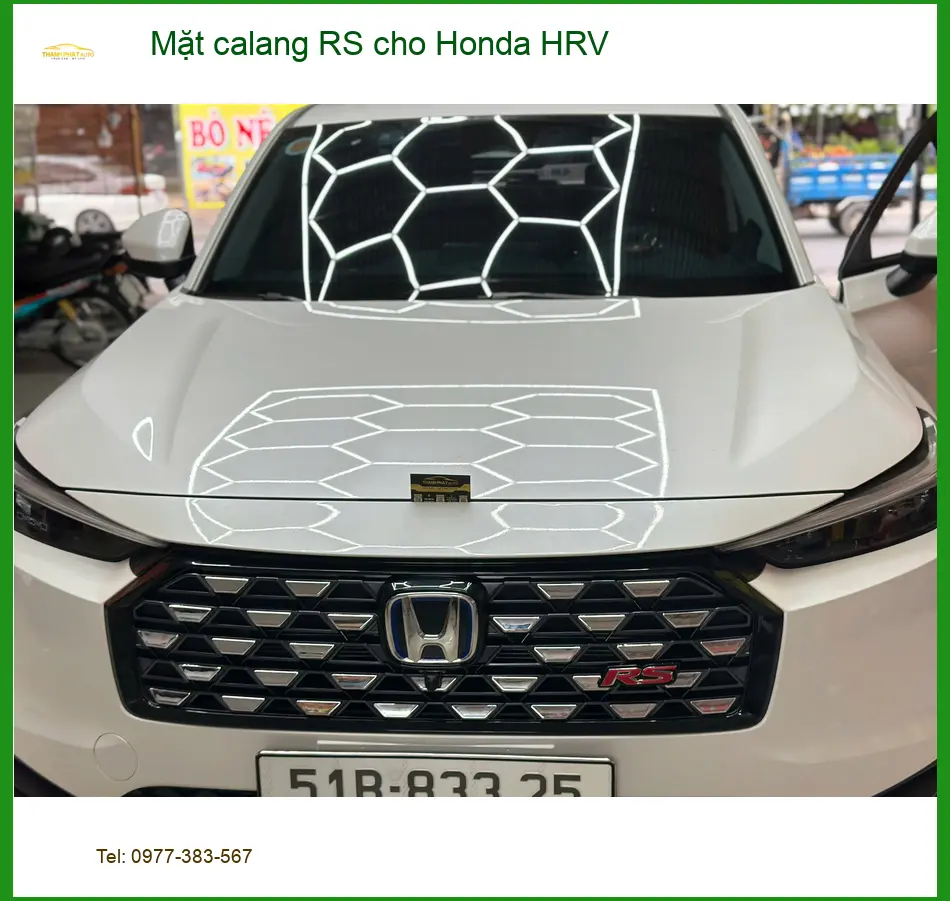 Anh Tùng độ Mặt calang RS cho Honda HRV tại Quận Tân Phú để xe trông thể thao hơn ảnh thực tế 3