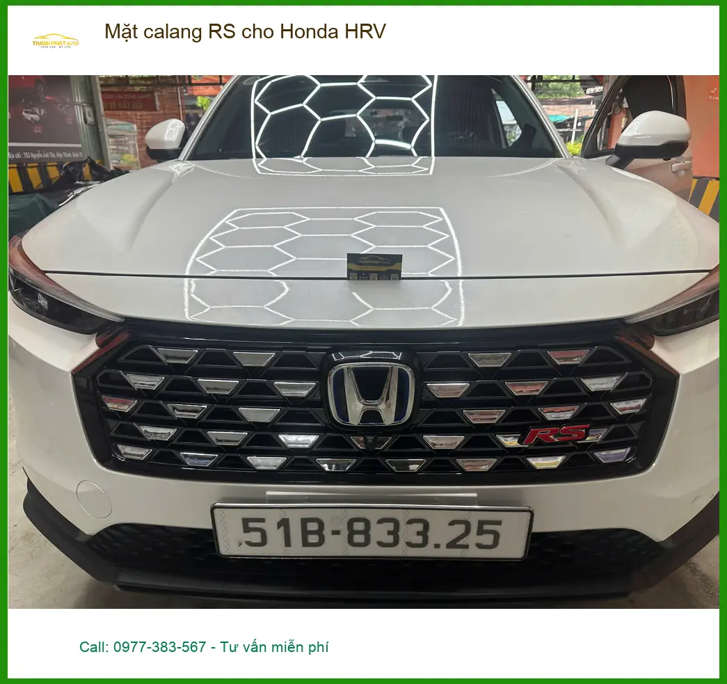 Anh Dũng độ Mặt calang RS cho Honda HRV tại Hóc Môn để xe thêm cá tính ảnh thực tế 4