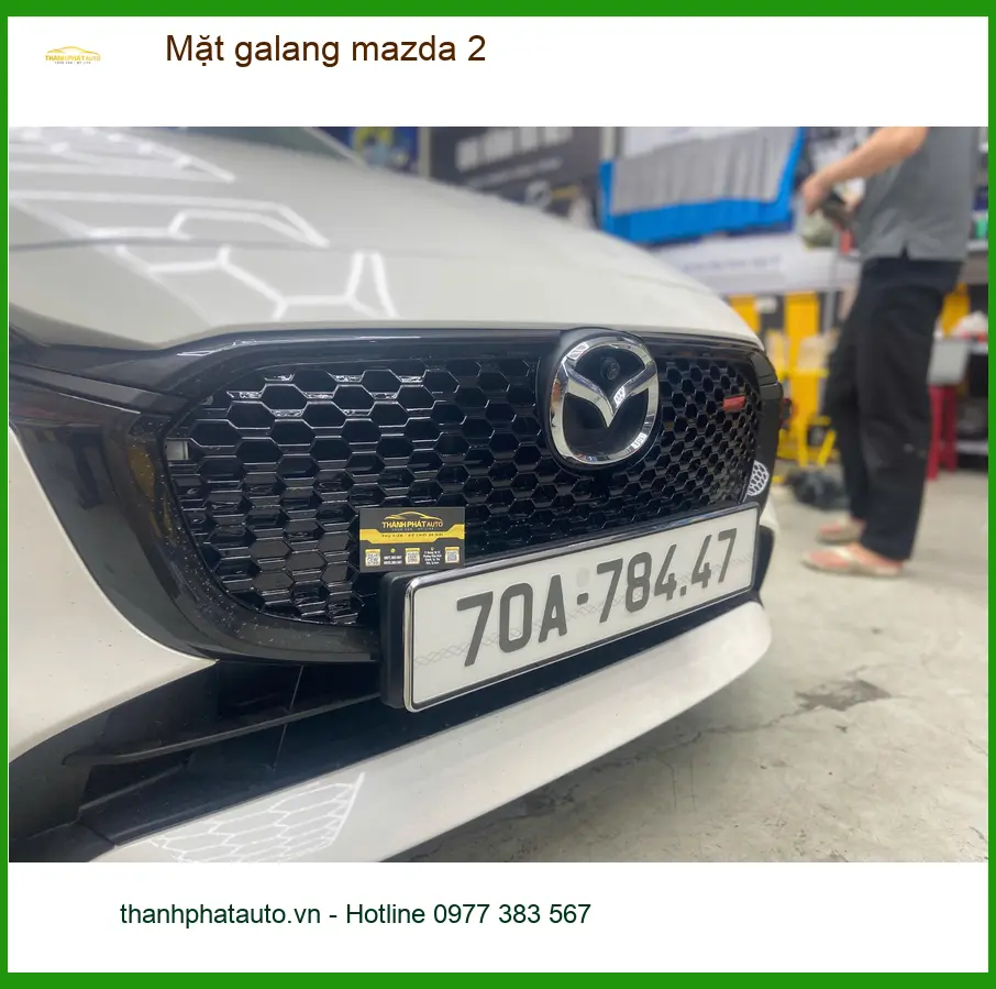 Anh Minh độ Mặt galang Mazda 2 tại Quận Gò Vấp muốn xe trông mới hơn ảnh thực tế 2