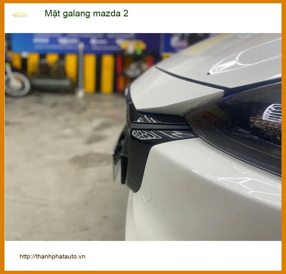 Anh Minh độ Mặt galang Mazda 2 tại Quận Gò Vấp muốn xe trông mới hơn ảnh thực tế 3