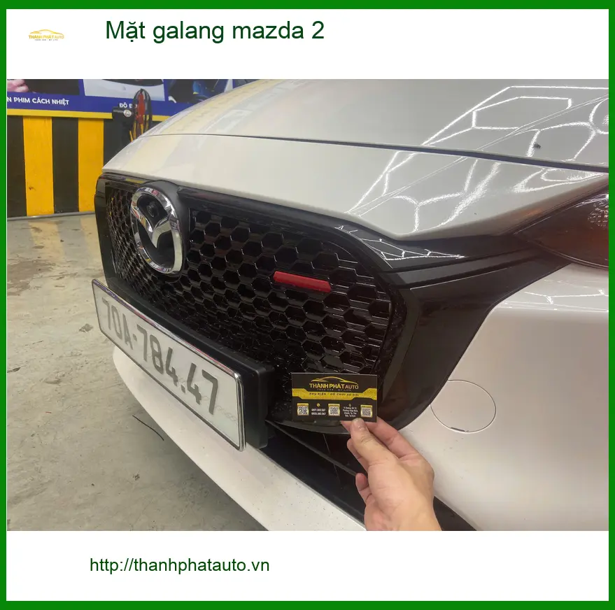 Anh Minh độ Mặt galang Mazda 2 tại Quận Gò Vấp muốn xe trông mới hơn ảnh thực tế 4