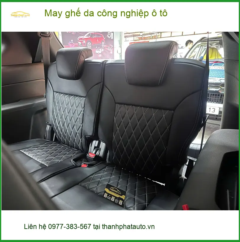 Anh Khải may ghế da công nghiệp Hyundai Accent Quận Tân Phú, xe đẹp hơn ảnh thực tế 5