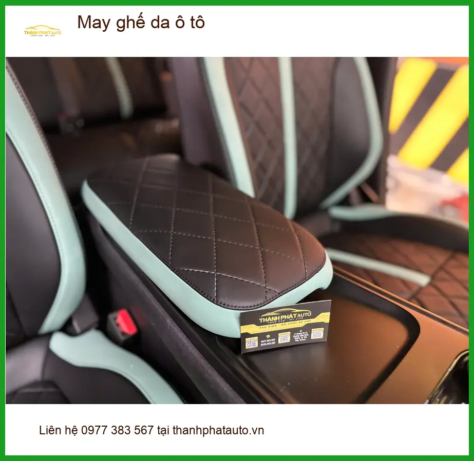 Chú Sáng bọc ghế da ô tô Kia Sorento tại Quận Tân Bình vì ghế cũ đã sờn rách ảnh thực tế 4