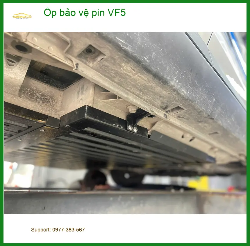 Anh Khang lắp ốp bảo vệ pin VF5 tại Hóc Môn để tăng độ bền pin xe ảnh thực tế 3