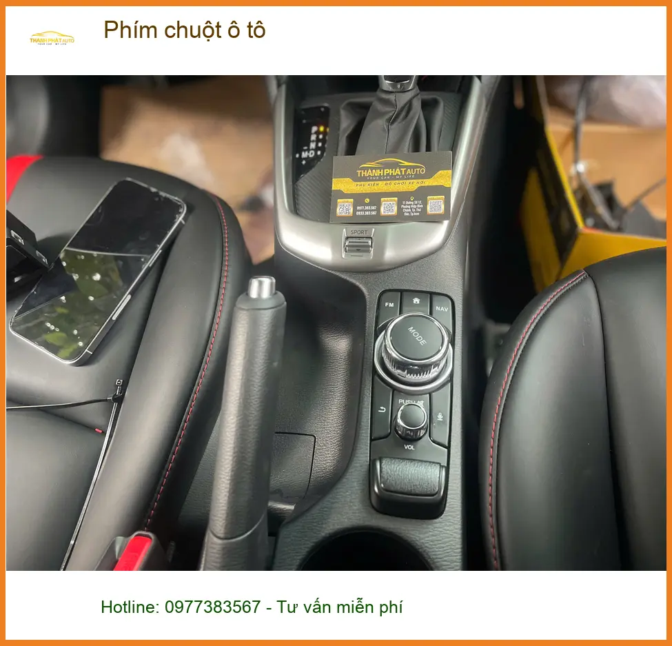 Anh Bảo lắp Phím chuột ô tô cho Honda HR-V tại Quận Tân Phú để lái xe an toàn hơn