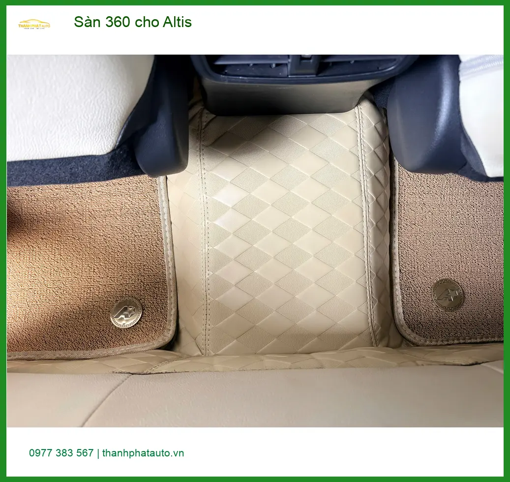 Anh Quốc lắp camera 360 cho Toyota Altis tại Quận 7 để an tâm lái xe hơn
