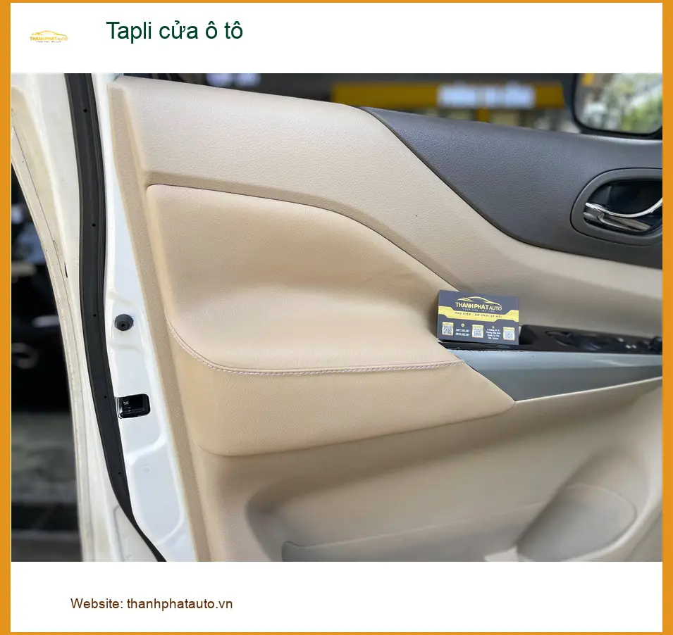Anh Dũng thay Tapli cửa ô tô Hyundai Accent tại Quận Tân Phú do tapli cũ bị bong tróc