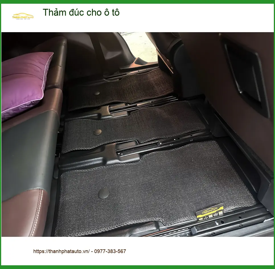 Anh Minh lắp thảm đúc cho ô tô Hyundai Accent tại Quận 9 để nội thất luôn sạch đẹp ảnh thực tế 3