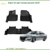 Thảm Lót Sàn Ô Tô Cao Cấp Honda Accord 2020 - Địa Chỉ Lắp Đặt Uy Tín TPHCM