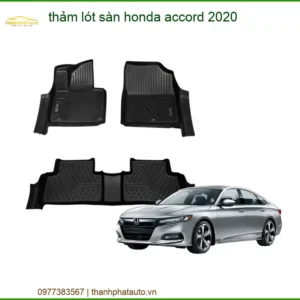 Thảm Lót Sàn Ô Tô Cao Cấp Honda Accord 2020 - Địa Chỉ Lắp Đặt Uy Tín TPHCM