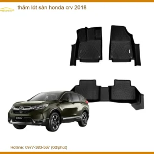 Thảm Lót Sàn Honda CRV 2018 - Địa Chỉ Lắp Đặt Chính Hãng Giá Tốt TPHCM