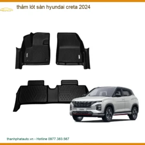 Thảm Lót Sàn Hyundai Creta 2024 - Trung Tâm Lắp Đặt Cao Cấp TPHCM