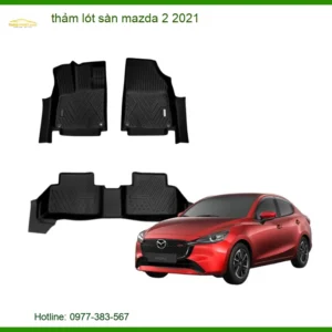 Thảm Lót Sàn Mazda 2 2021 - Trung Tâm Lắp Đặt Thảm Sàn Uy Tín TPHCM