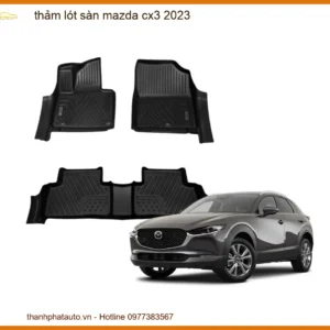 Thảm Lót Sàn Mazda CX-3 2023 - Nơi Lắp Đặt Chính Hãng Giá Tốt TPHCM