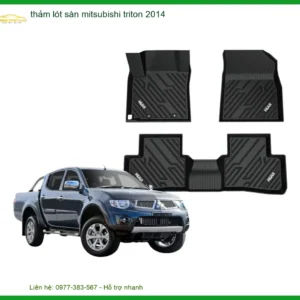 Thảm Lót Sàn Mitsubishi Triton 2014 - Trung Tâm Lắp Đặt Uy Tín TPHCM