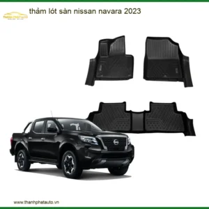 Thảm Lót Sàn Nissan Navara 2023 - Địa Chỉ Lắp Đặt Thảm Sàn Ô Tô Uy Tín TPHCM
