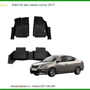 Thảm Lót Sàn Nissan Sunny 2017 - Trung Tâm Gắn Chính Hãng Giá Tốt TPHCM