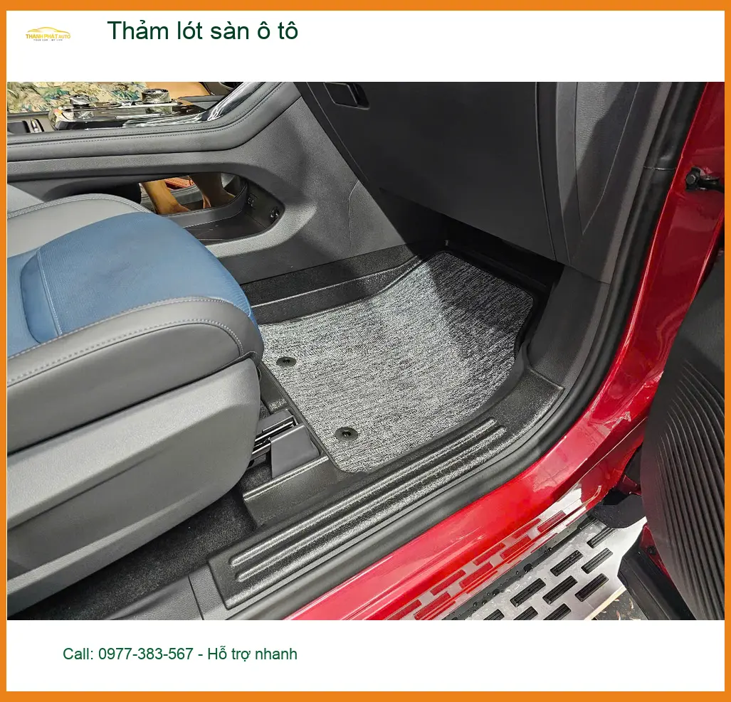 Chị Mai Anh thay thảm lót sàn ô tô Hyundai Creta tại Quận Tân Phú để nội thất luôn sạch sẽ ảnh thực tế 3