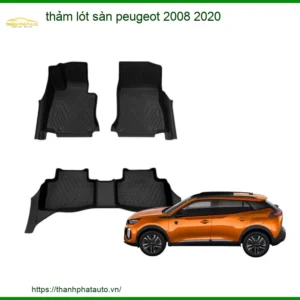 Thảm Lót Sàn Peugeot 2008 2020 - Đơn Vị Nâng Cấp Giá Tốt TPHCM