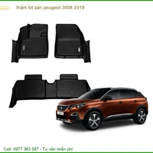 Thảm Lót Sàn Peugeot 3008 2019 - Địa Chỉ Gắn Chính Hãng Giá Tốt TPHCM